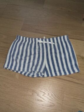 NWOT: Weekend Edition Striped Sleep Shorts Women’s Size Large